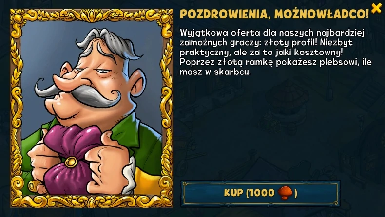 golden frame offer