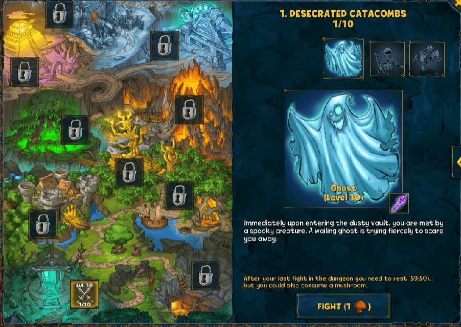 New dungeons update 2022 light world