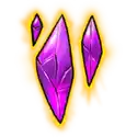 Floating crystals
