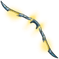 Glowing Neon Bow of Wisdom