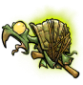 Snapping Turtle on a Stick