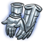 Chromatic Chrome Gloves