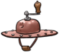 Steel Hat with Crank