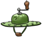 Steel Hat with Crank
