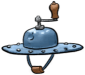 Steel Hat with Crank