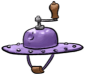 Steel Hat with Crank